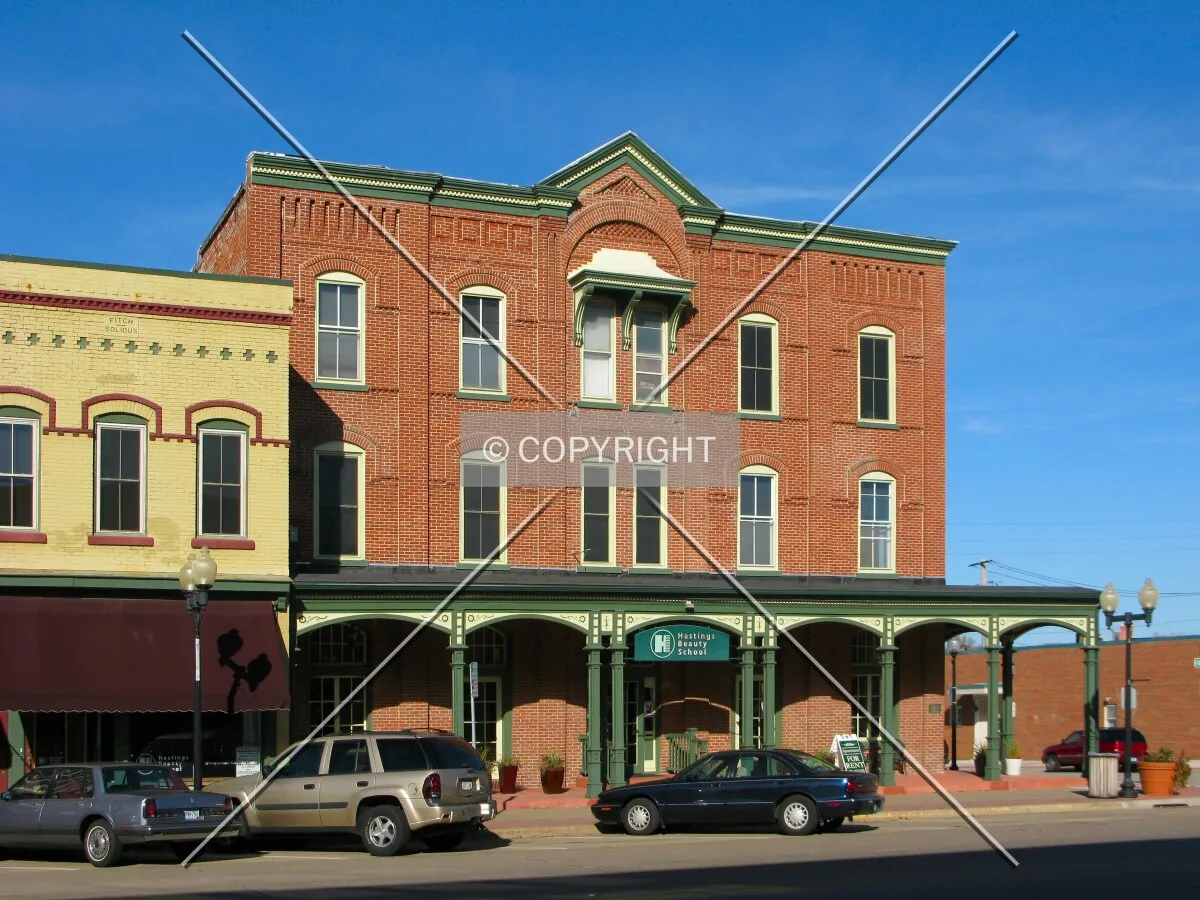 Front elevation facing 2nd Street