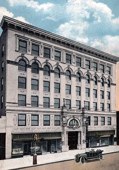 Vintage view from the northwest