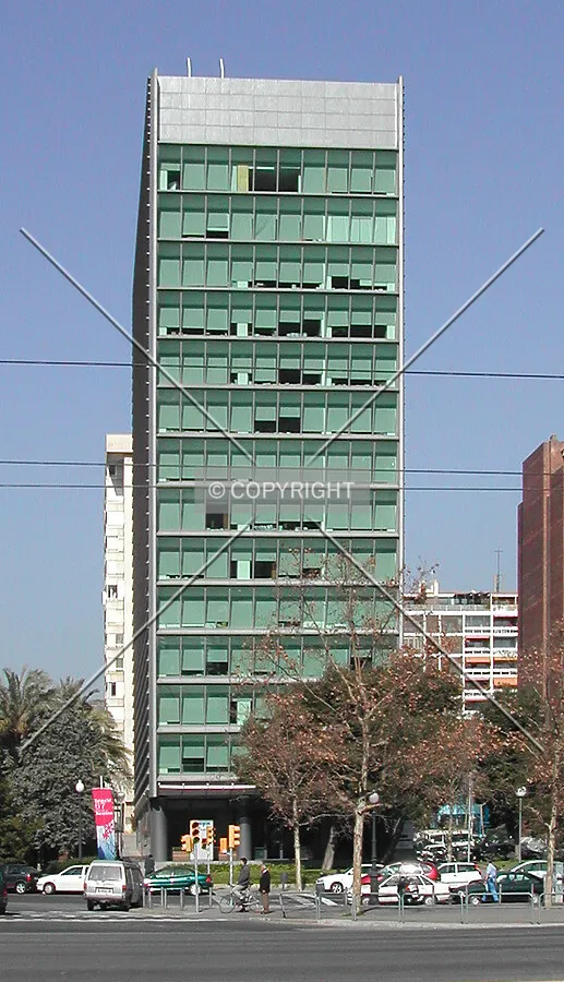Looking from Hotel Internacional Princesa Sofia