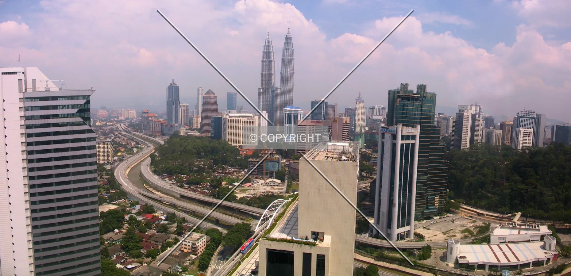 View from Sheraton Imperial Hotel