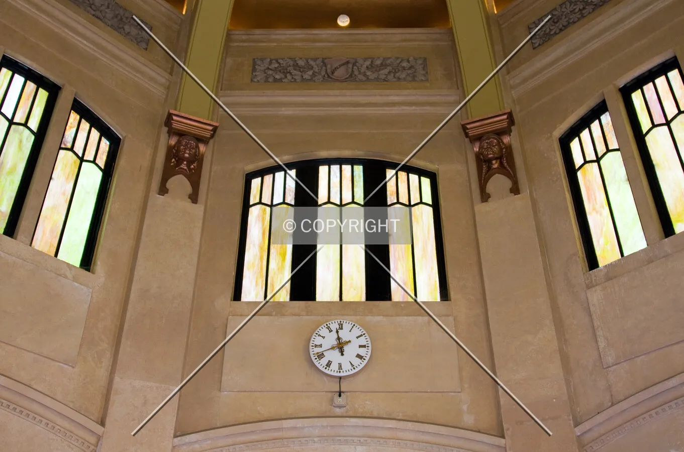 Interior view