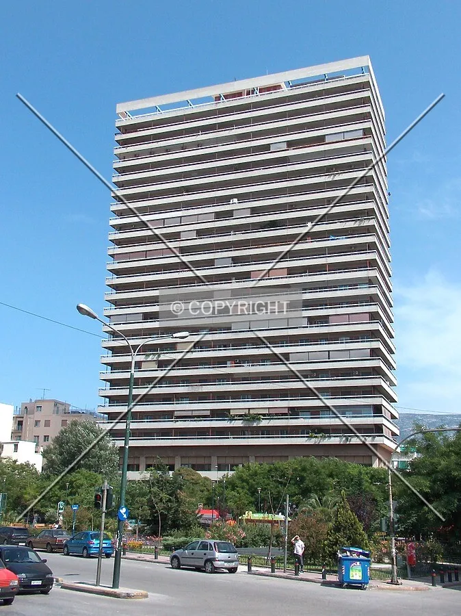 View from across Panormou street