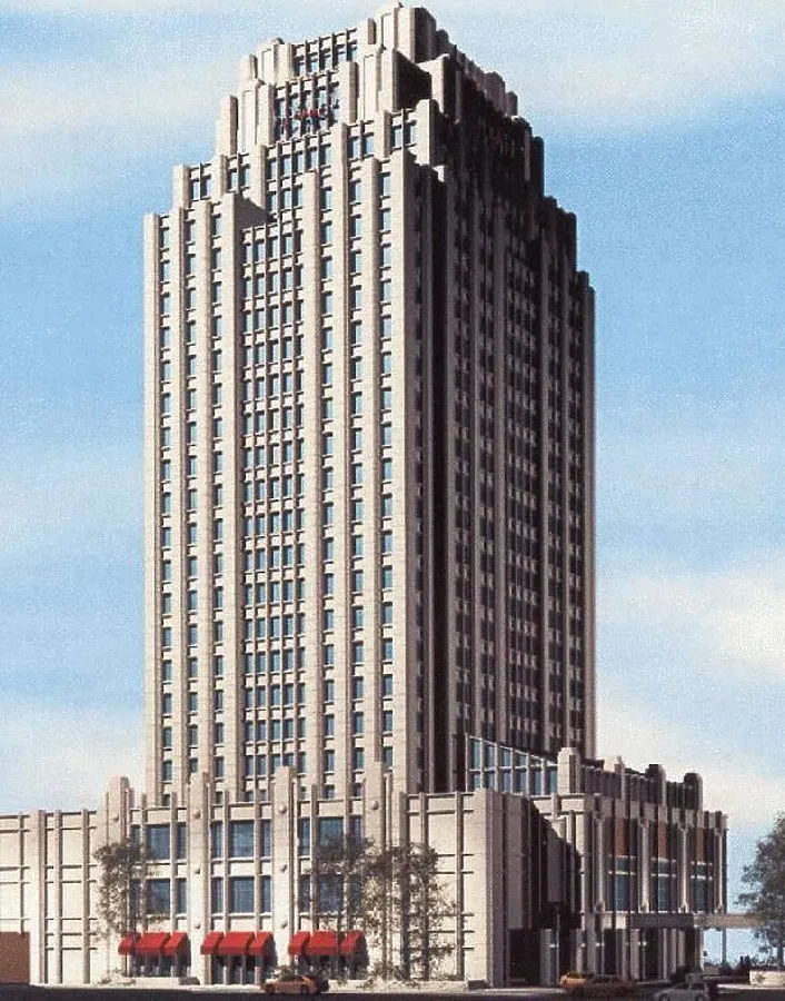 Front view of the Hyatt Regency