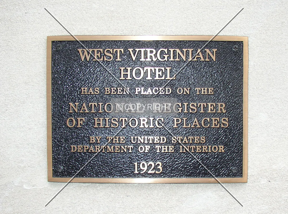 National Register of Historic Places plaque off Federal Street