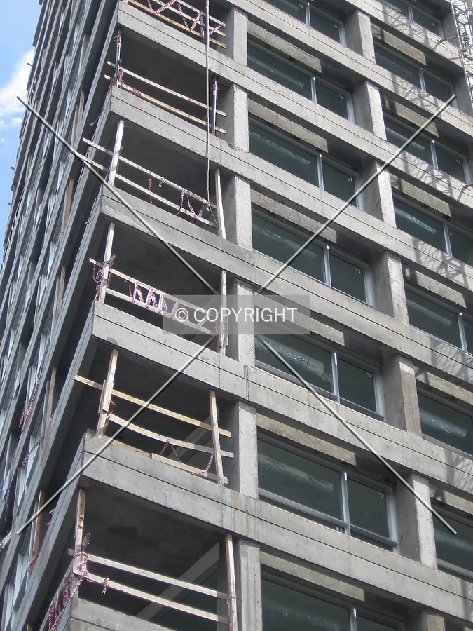 Floors and balconies detail