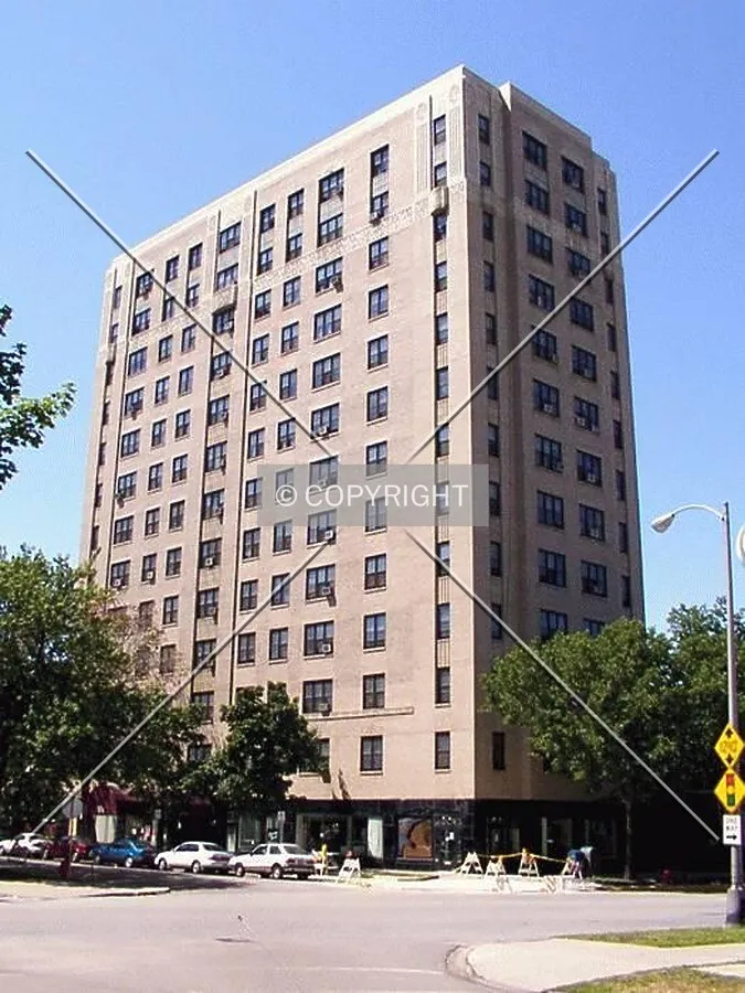 View from the northeast