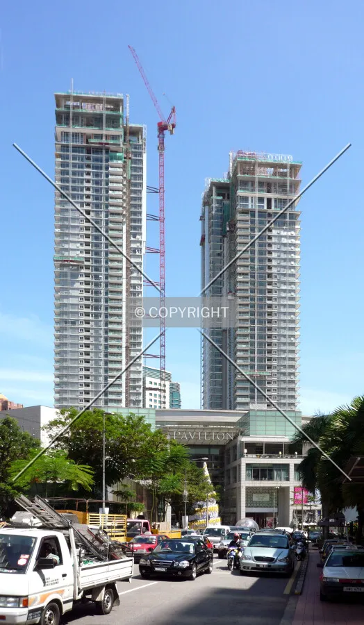 View from Jalan Bukit Bintang