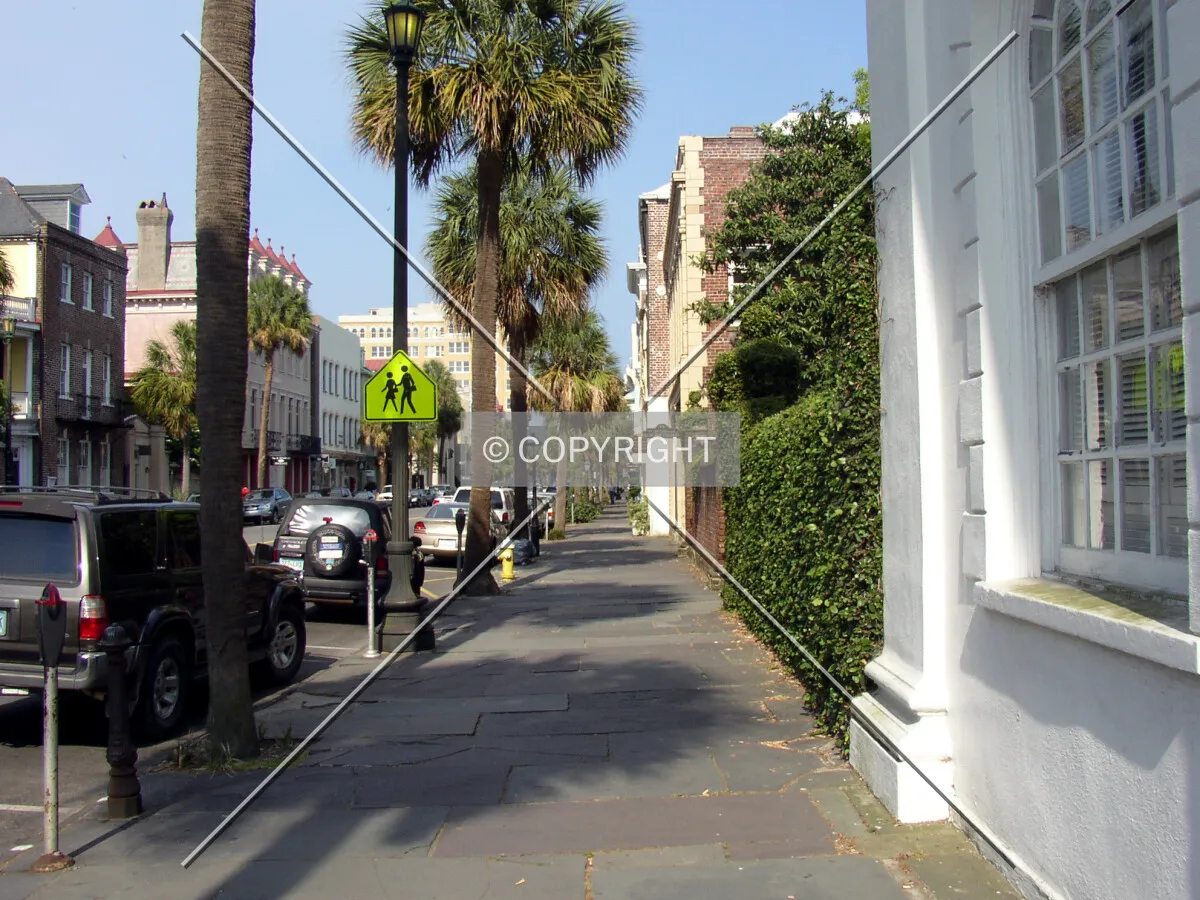 Looking east along Broad Street