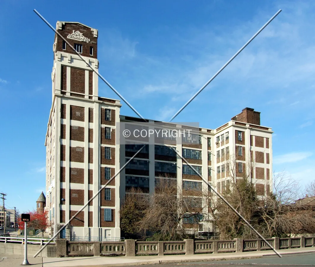 View from the east across Wall Street