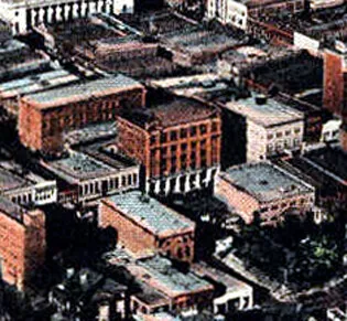 View from the southwest