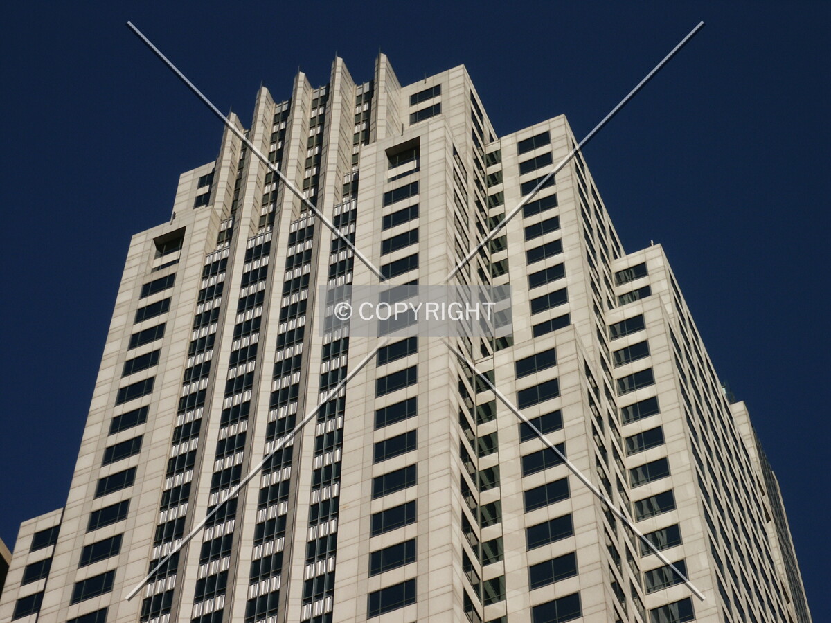 Looking up the west side