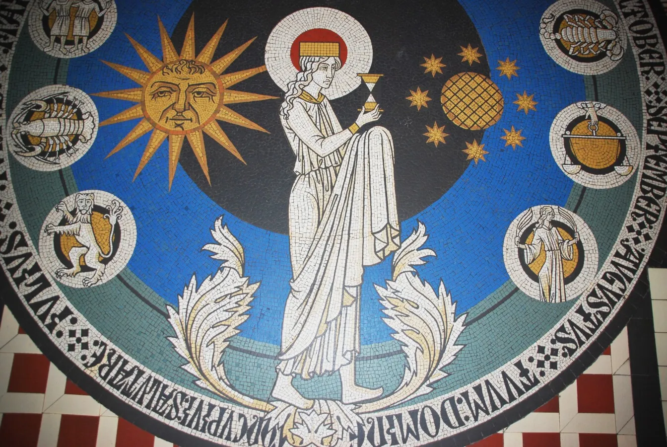 Floor mosaic