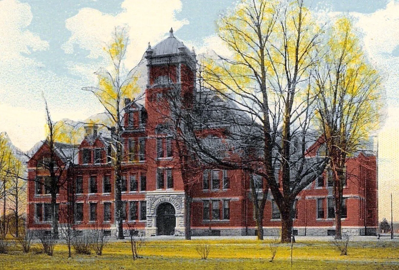View from the northeast