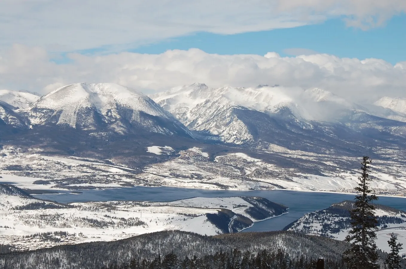 Lake Dillon and the Gore Range