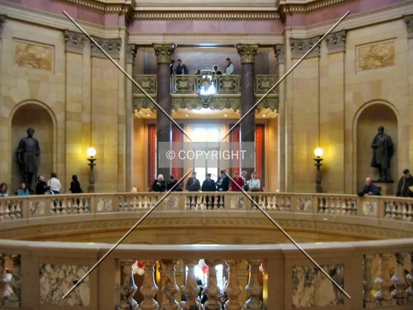 View to the Senate Chamber from the rotunda