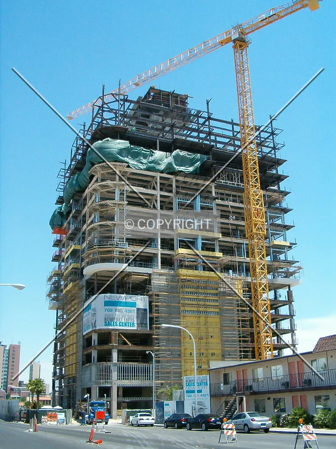 View from South Casino Center Boulevard
