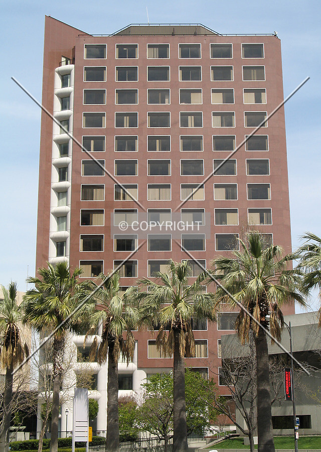 Southwest side viewed from Almaden Boulevard