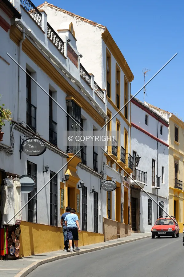 Street scene in Ronda