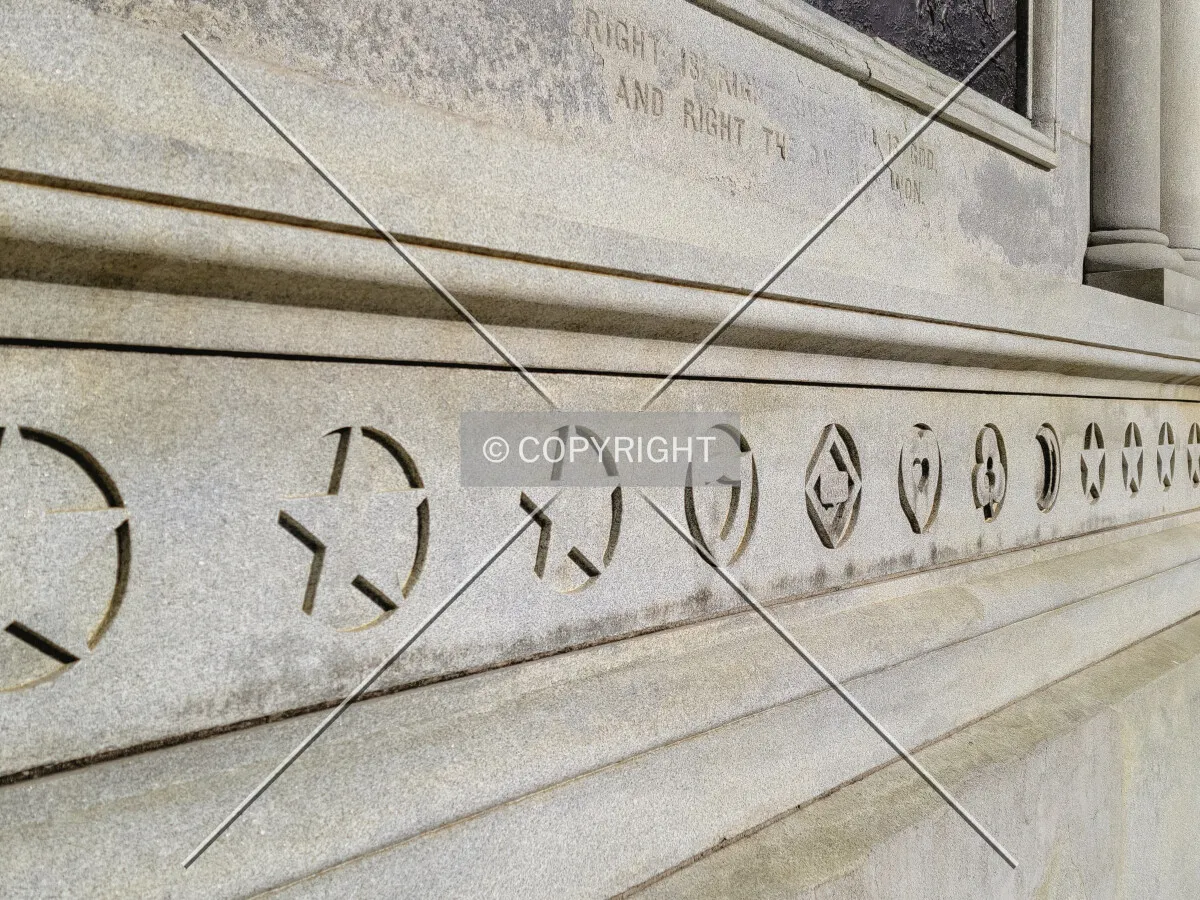Detail of the west side; September 26, 2021