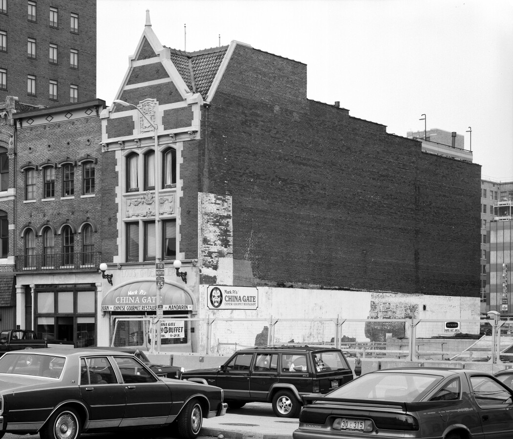 Vintage view from the southwest