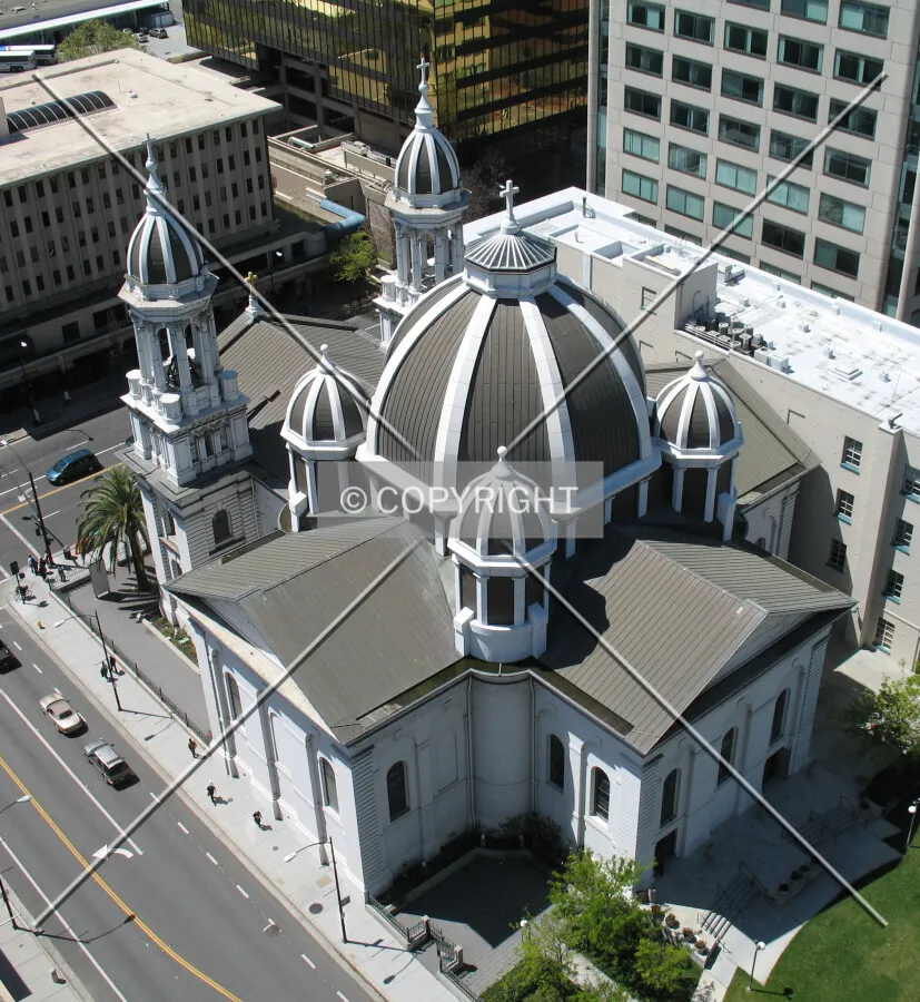 Elevated view