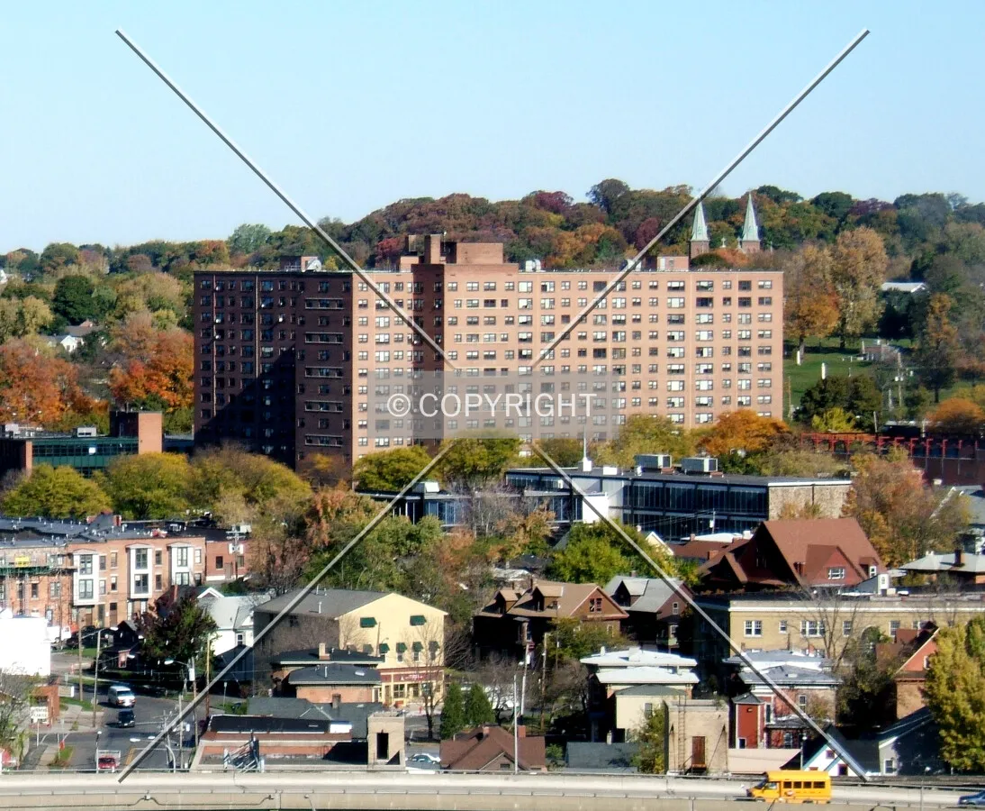 View from the south