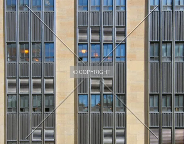 West facade detail before renovation