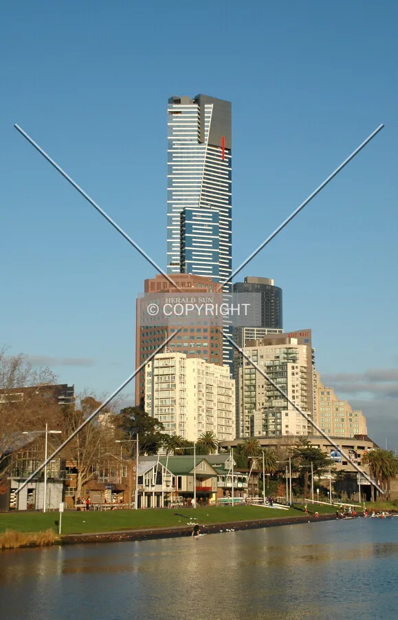 Skyline from the west
