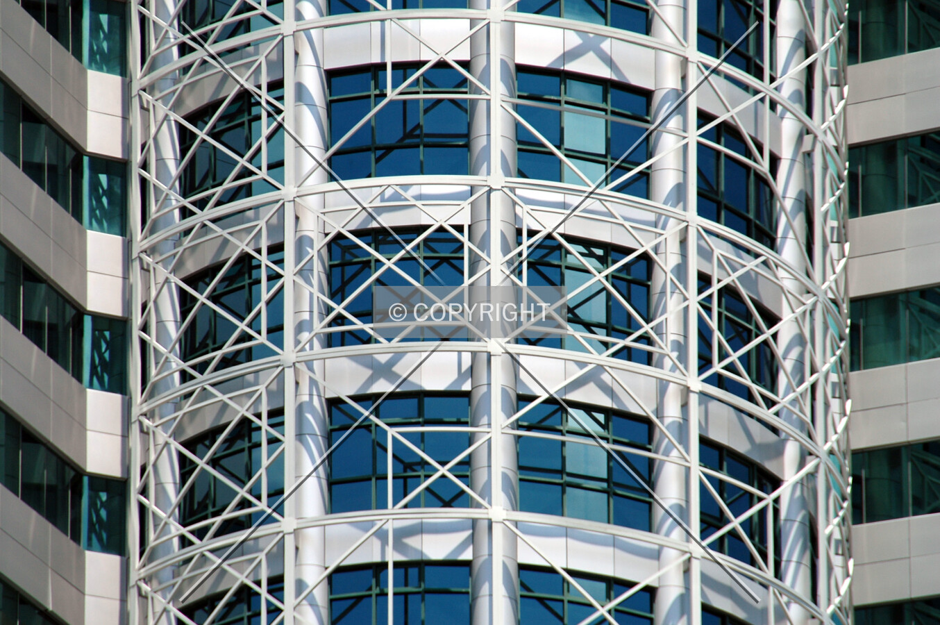 East corner detail
