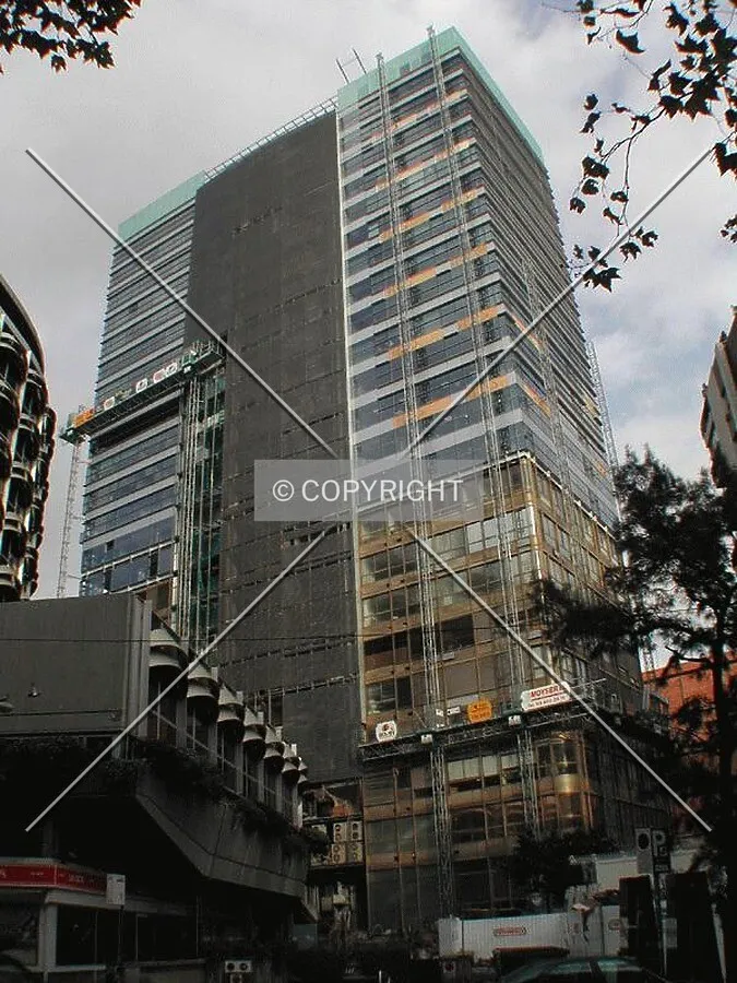 The old and the new facade