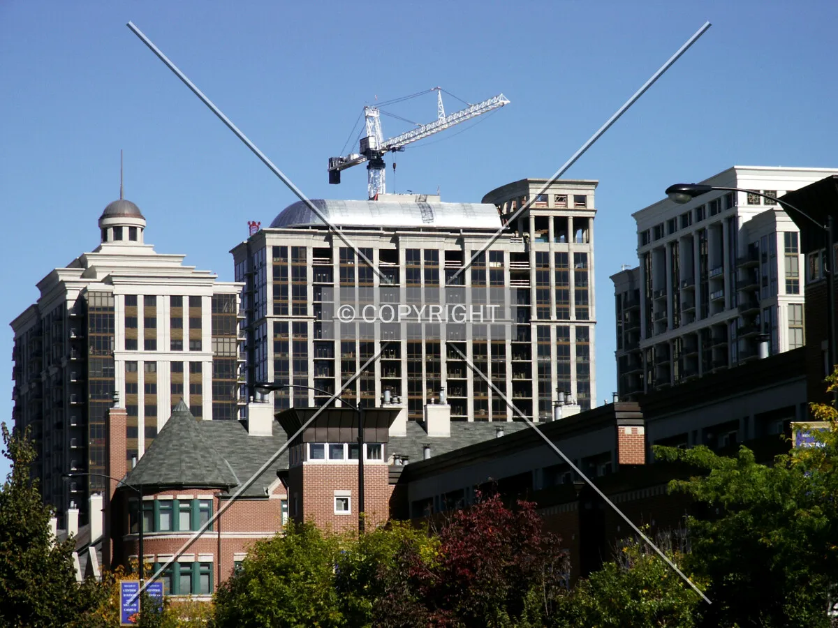 Distant view from the south
