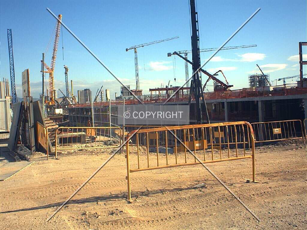 View of the works