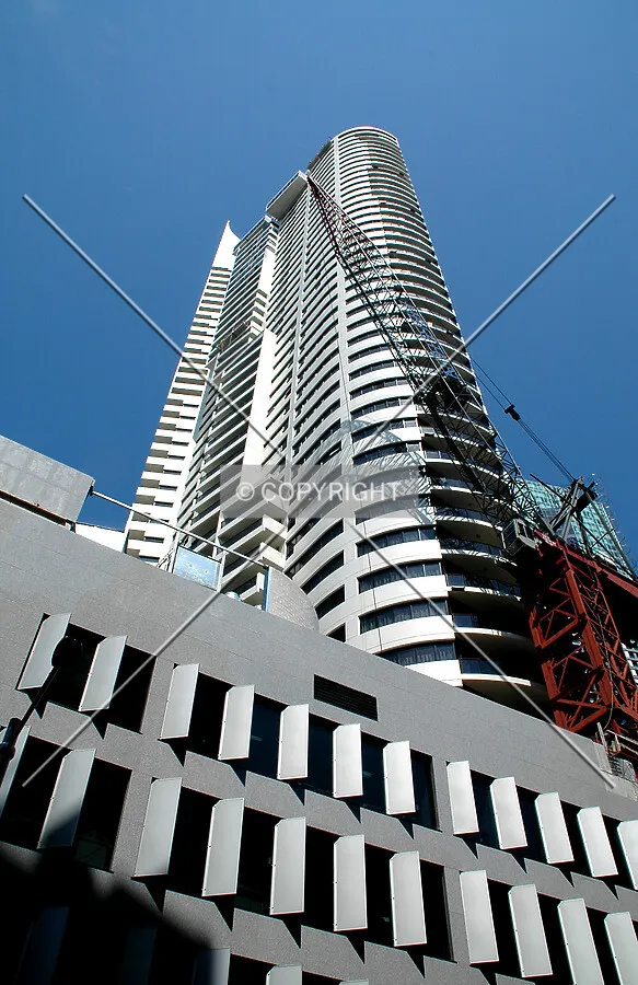 Looking up from Kent Street
