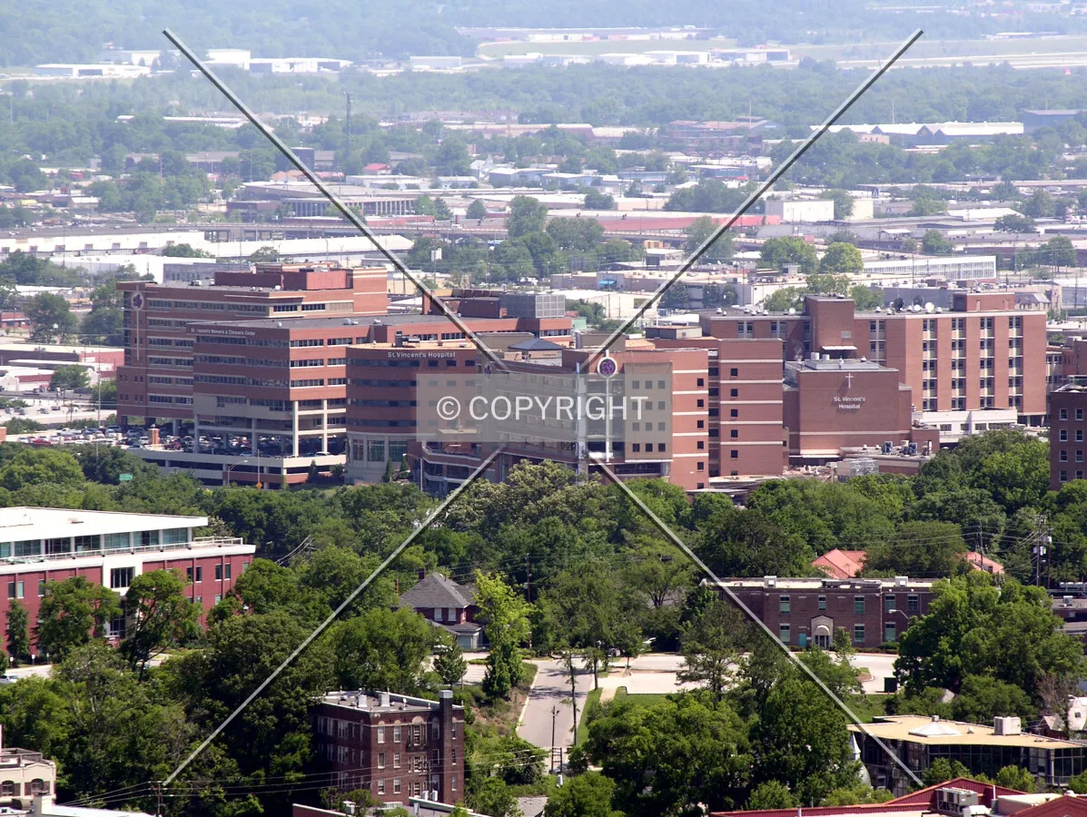 View from atop Vulcan to the southwest