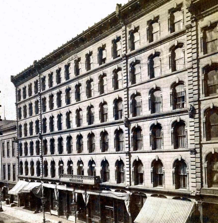 View from the northeast
