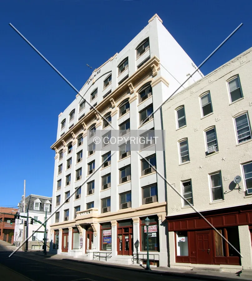 View from the south across Antietam Street