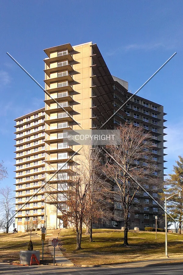 View from the southeast