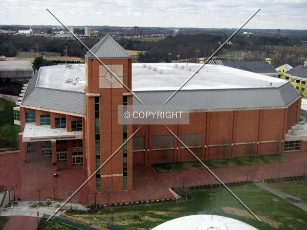 Looking north from the 7th floor of the Atkins Library