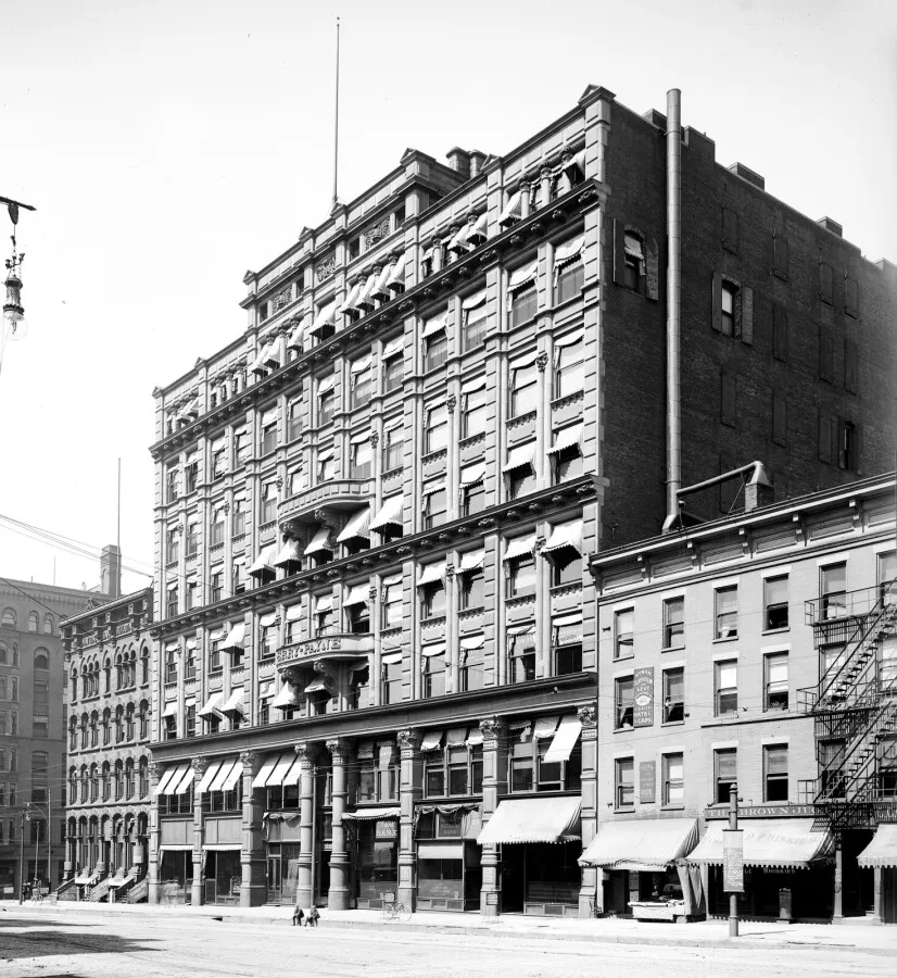 View from east