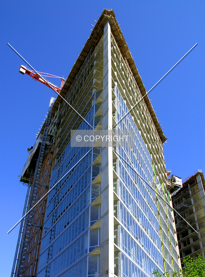 Looking up the southeast side