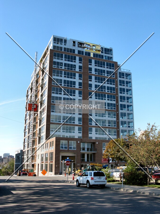 View to the southwest along 3rd Avenue SE