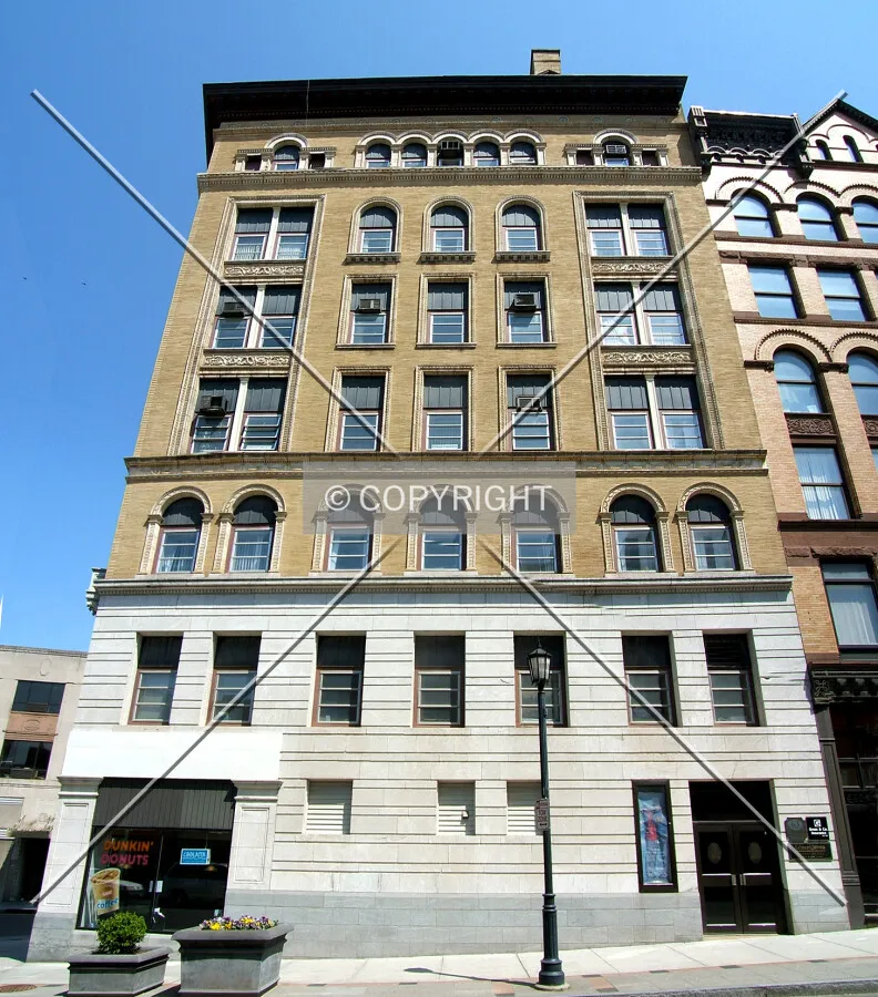 View from the west across Bank Street