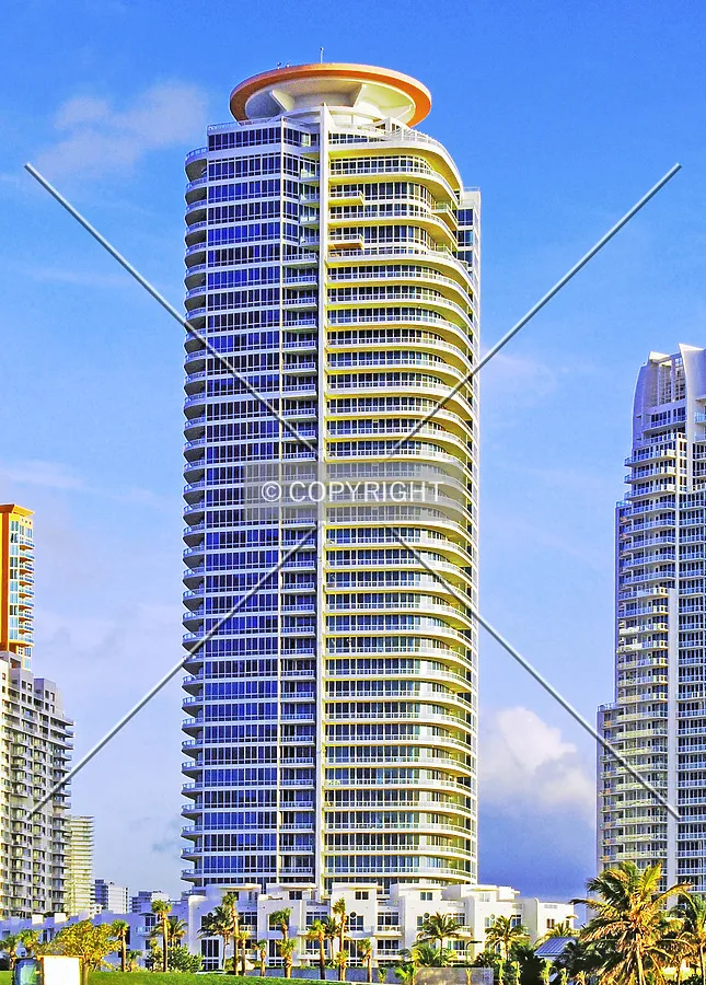 Continuum on South Beach, South Tower, Miami Beach, Florida, U.S.A.