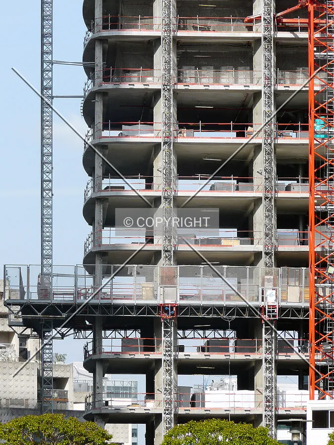Extremity of the east wing