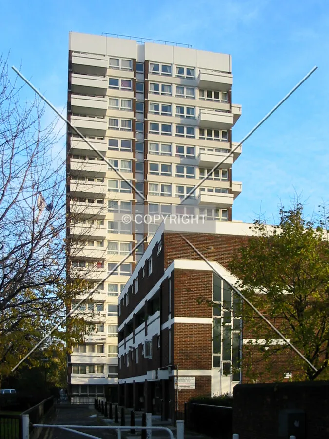 View from Salmon Lane to the west