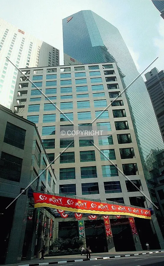 Full tower view as seen from Robinson Road