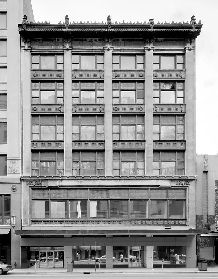 Vintage view from the west