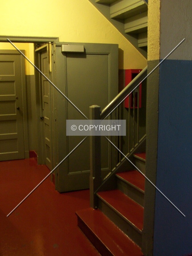 Stairway near the southeast corner