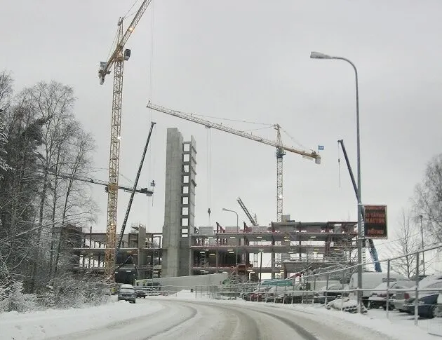 First floors have appeared