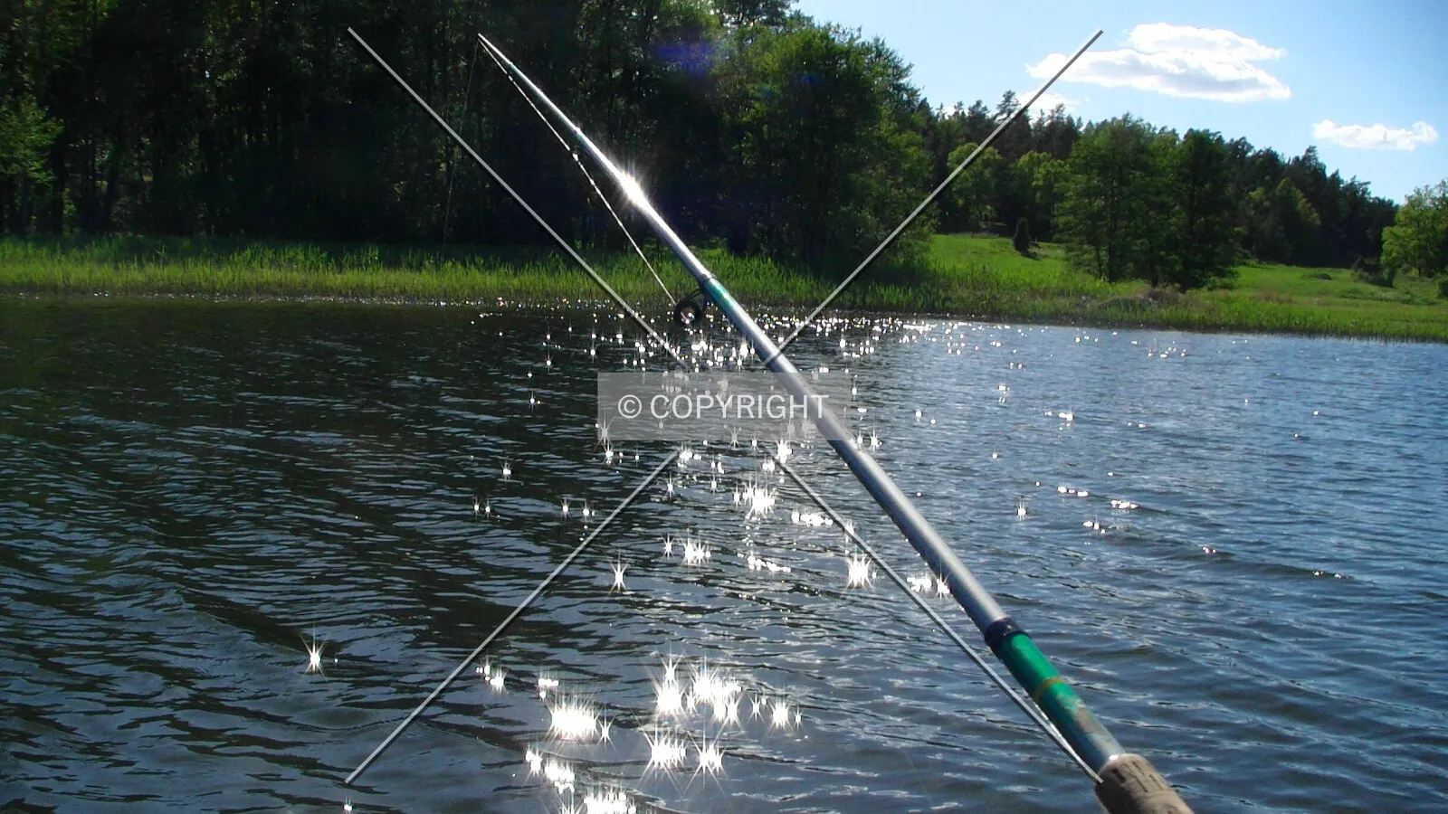 A fishing rod